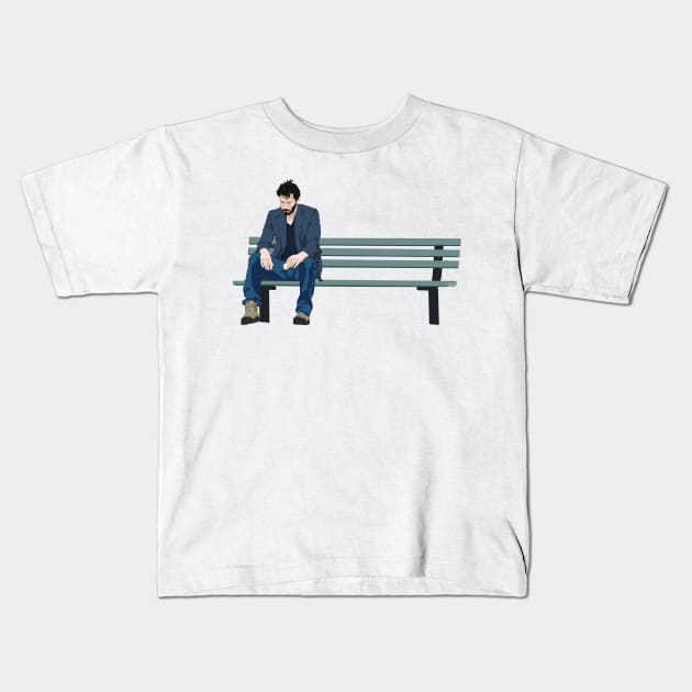 Sad Keanu Kids T-Shirt by FutureSpaceDesigns